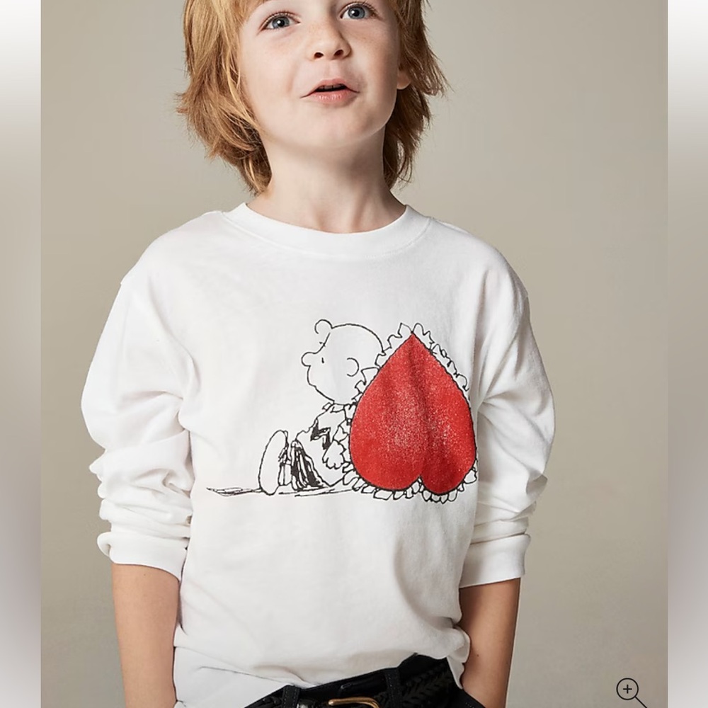 Peanuts X Crewcuts Flawed Charlie Brown Graphic T-Shirt XL